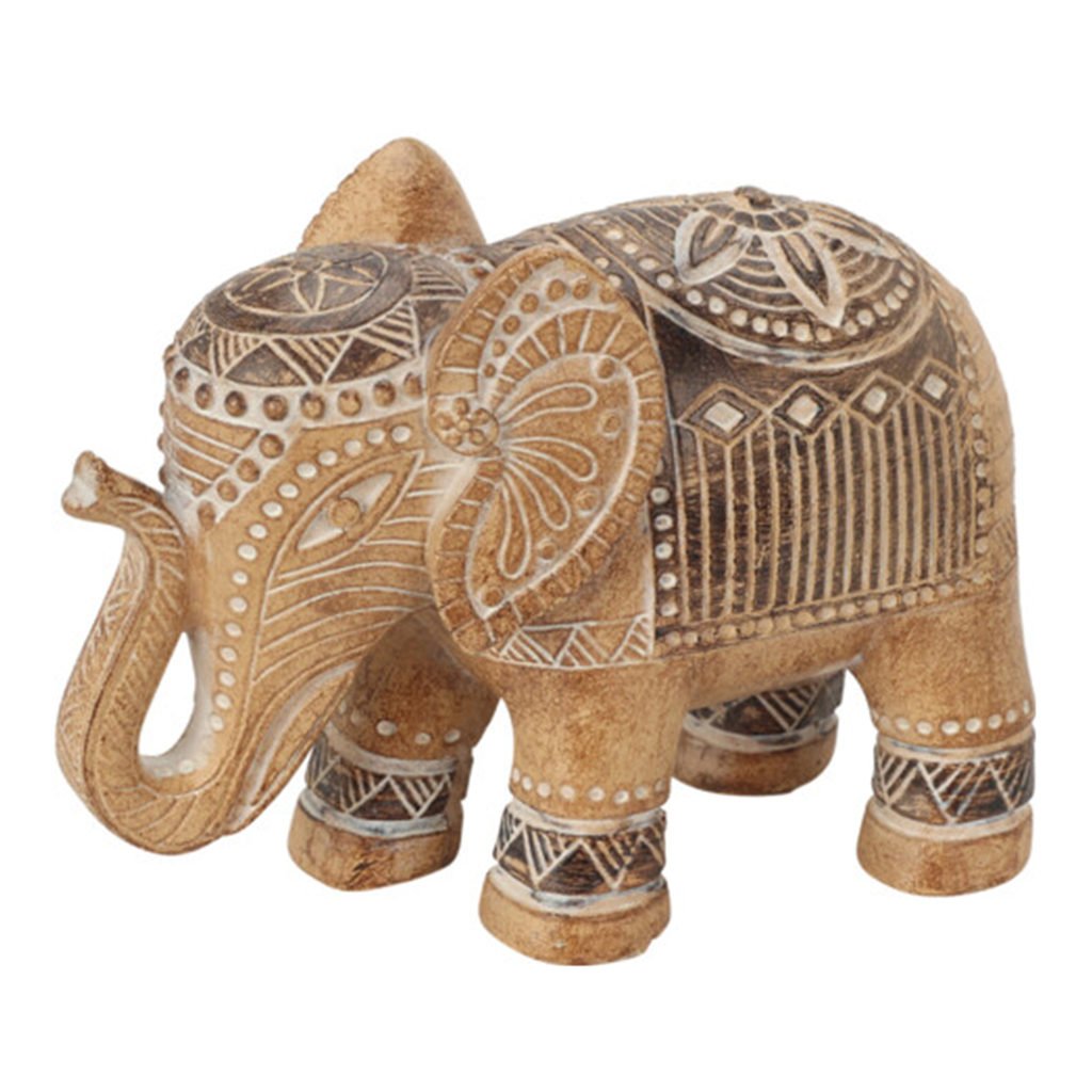Figurka brązowego słonia indyjskiego