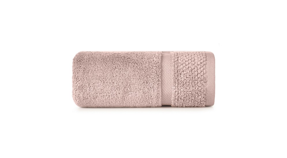 Ręcznik bawełniany pudrowy róż Vilia 50x90 cm