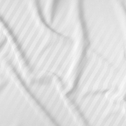 Pościel bawełniana adamaszek biała PURE 160x200 cm