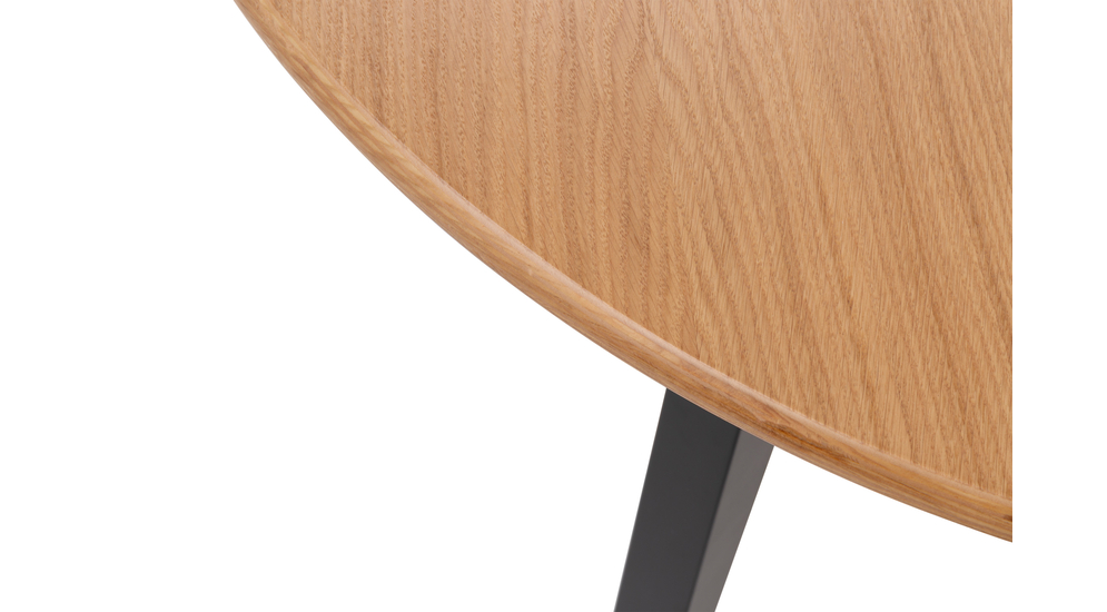 Stół okrągły loftowy OSLO 110 cm 
