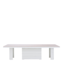 Stół rozkładany KOLOS II połysk cappucino / biały