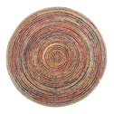 Dywan okrągły abstrakcyjny na taras BONI 120 cm