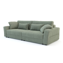 Sofa rozkładana 4-osobowa NOEMI zielony