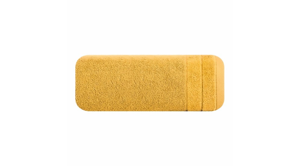 Ręcznik bawełniany musztardowy DAMLA 50x90 cm