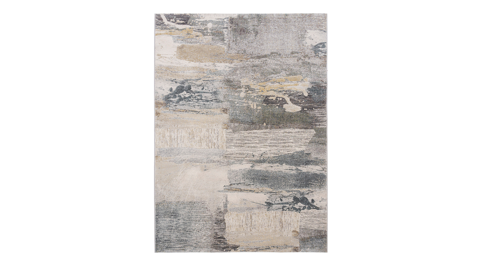 Dywan beżowy abstrakcja ARGENTUM 120x170 cm