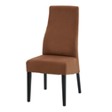 Krzesło tapicerowane rude NEFIX