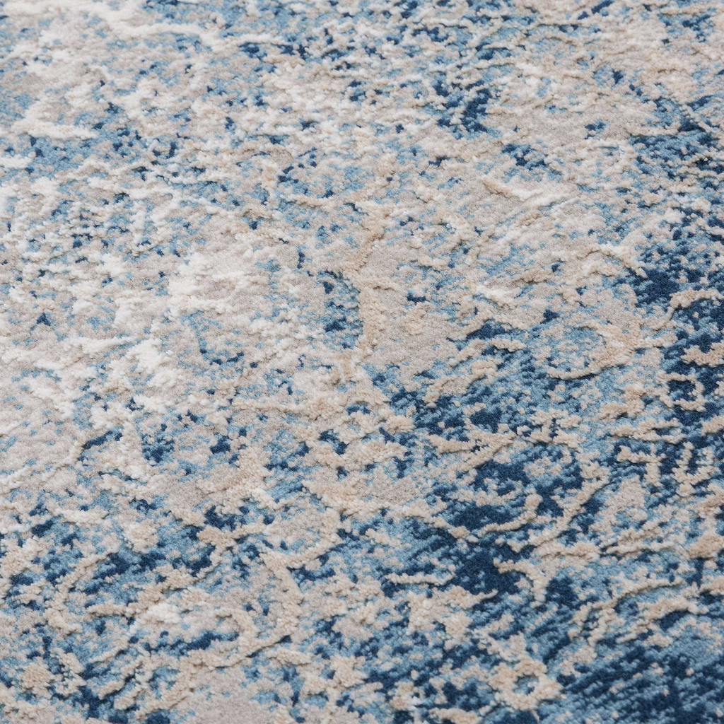 Dywan z orientalnym wzorem niebieski MONAKO 120x170 cm