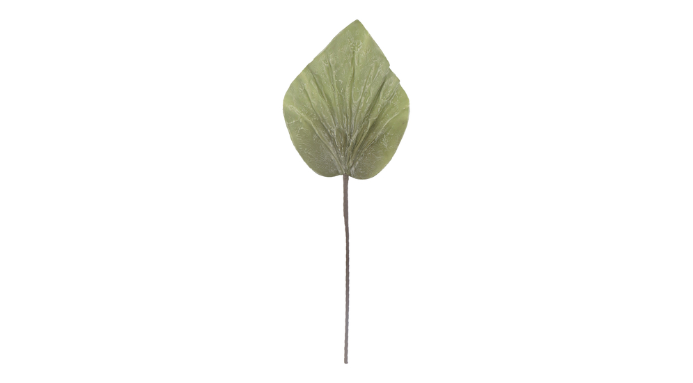 Sztuczny liść zielony 85 cm.
