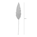 Sztuczny liść zielony 125 cm