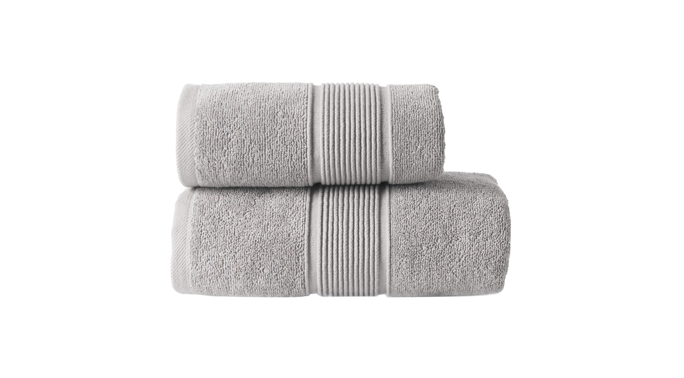 Ręcznik bawełniany szary NAOMI 50x90 cm