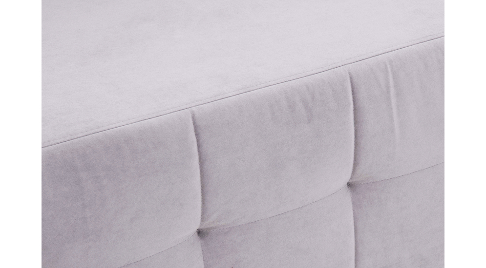 Sofa 3-osobowa jasnofioletowa pikowana LILI