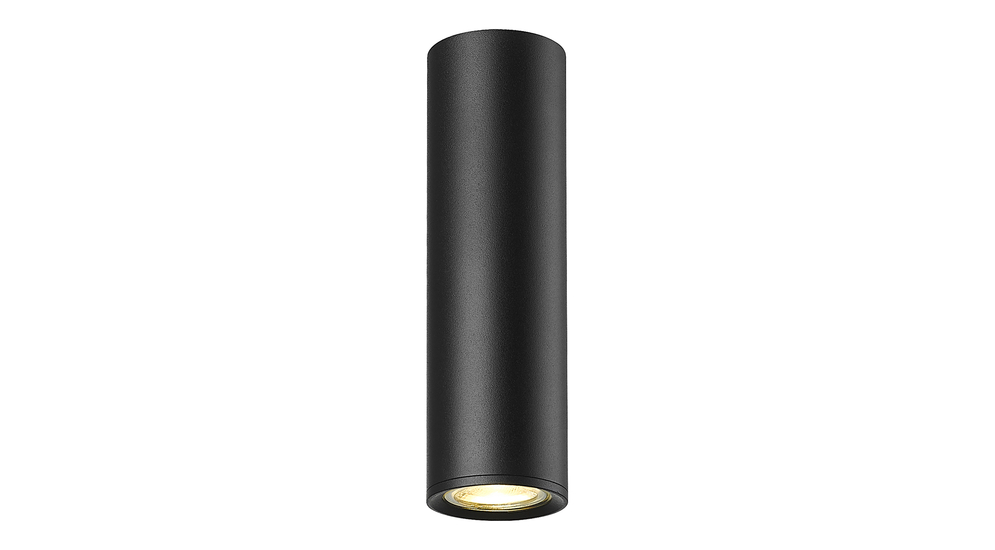 Lampa sufitowa tuba czarny mat LOYA 20 cm
