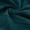 Ręcznik bawełniany do twarzy zieleń turkusowa LIANA 50x90 cm