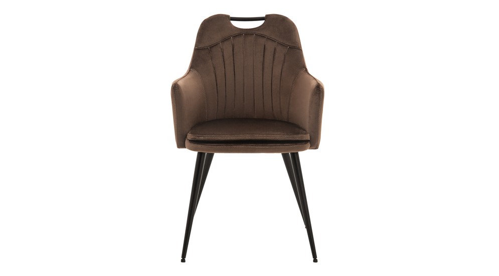 Krzesło retro brązowe KUSON