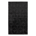 Dywanik geometryczny czarny TULSA 60x100 cm