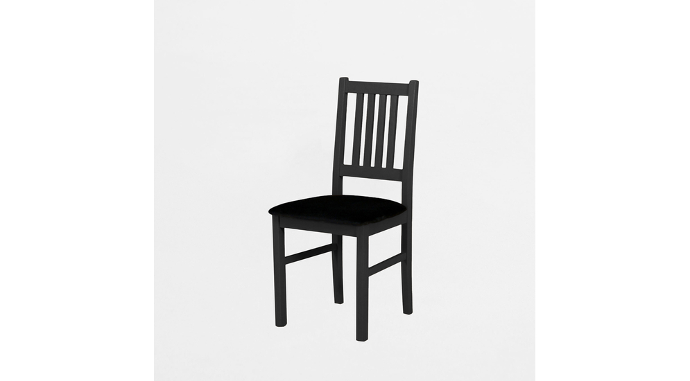 Krzesło drewniane czarne DIRAN