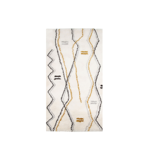 Dywan shaggy abstrakcyjny MERIDIEN 80x150 cm
