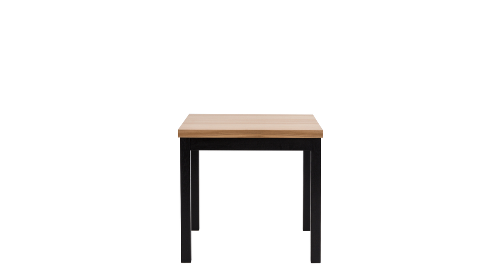 Stół rozkładany TORVI dąb kanadyjski, czarne nogi
