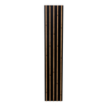 ADBOX PALO front drzwi do szaf czarny, lamel dąb artisan 50x198,4 cm