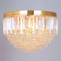 Lampa sufitowa glamour złota CHARLOTTE 50 cm