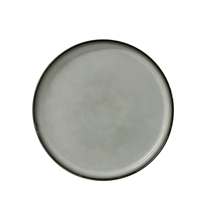 Talerz deserowy ceramiczny szary SUELO 21 cm