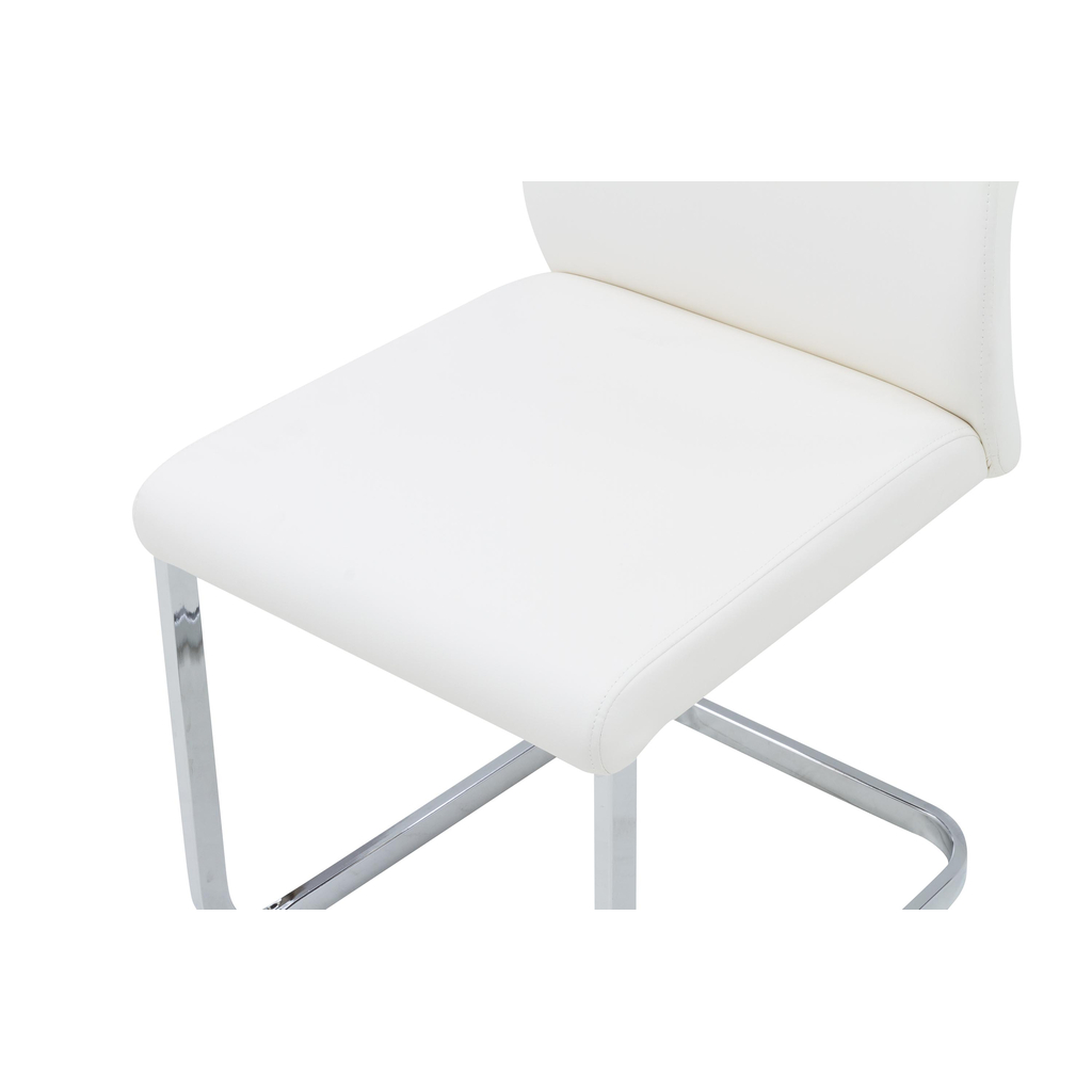 Krzesło białe na płozie PASSIO