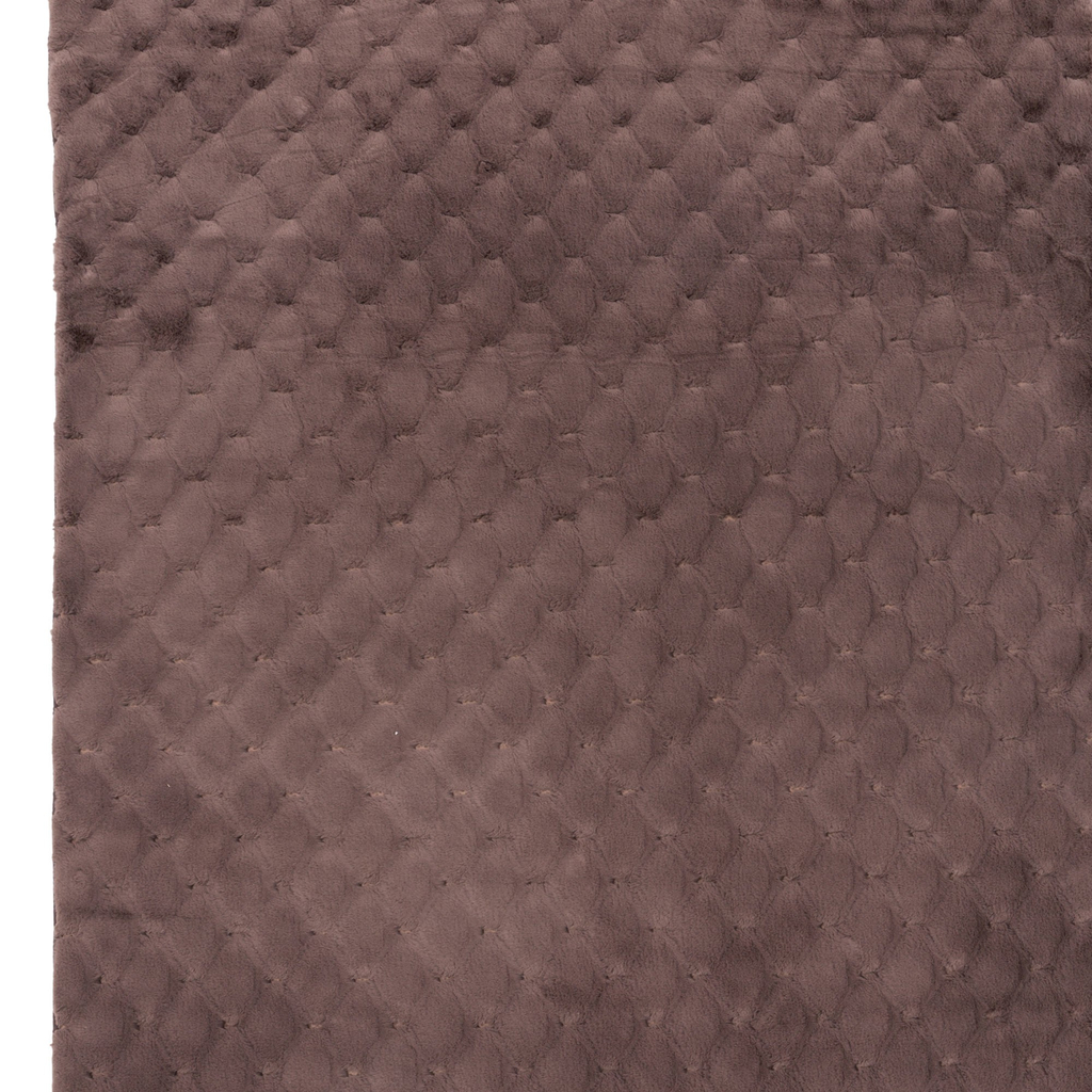 Dywan - imitacja futra JAQUARD BRĄZ 160x230 cm
