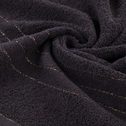 Ręcznik do rąk z bordiurą czarny GALA 30x50 cm