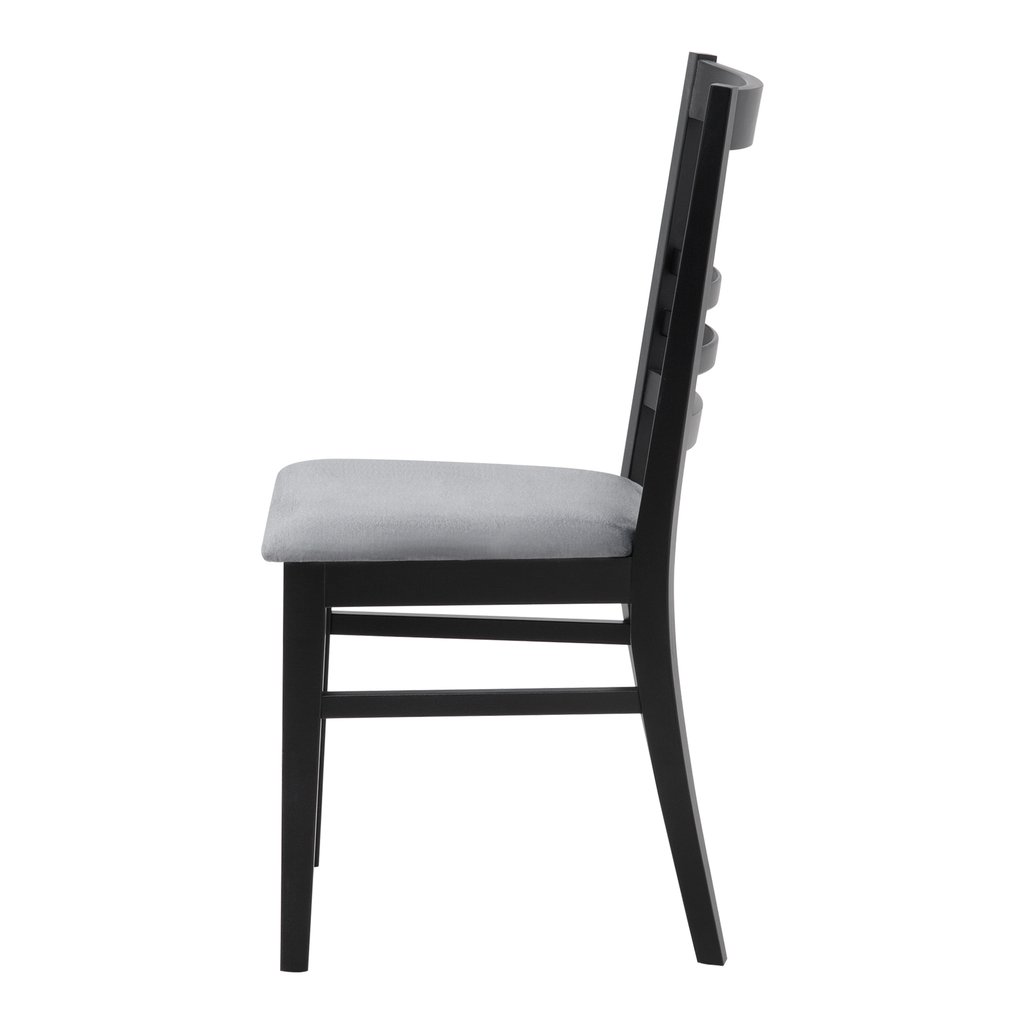 Krzesło drewniane czarne FIDUS