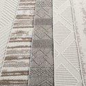 Dywan geometryczny kremowy AZURA 80x150 cm