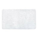 Dywanik łazienkowy glamour biały 50x80 cm