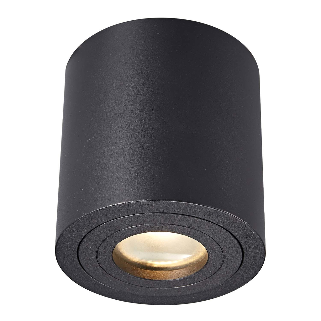 RONDIP SL to oświetlenie typu spot, montowane na suficie. Jego minimalistyczna forma z punktowym światłem i czarny kolor  doskonale wkomponuje się w nowoczesną stylistykę wnętrza.