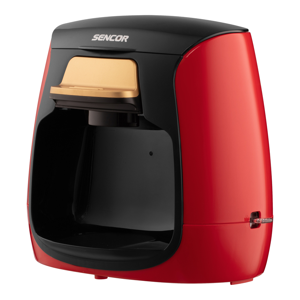 Wypróbuj model SENCOR SCE 2101RD w eleganckim, czerwono-czarnym kolorze.