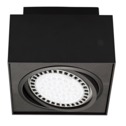 Reflektor natynkowy 1-punktowy czarny BOXY CL 1