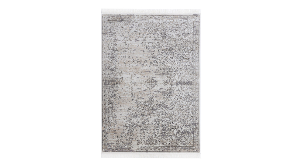 Dywan FRINGLE KREM/ 120x170 cm, z frędzlami