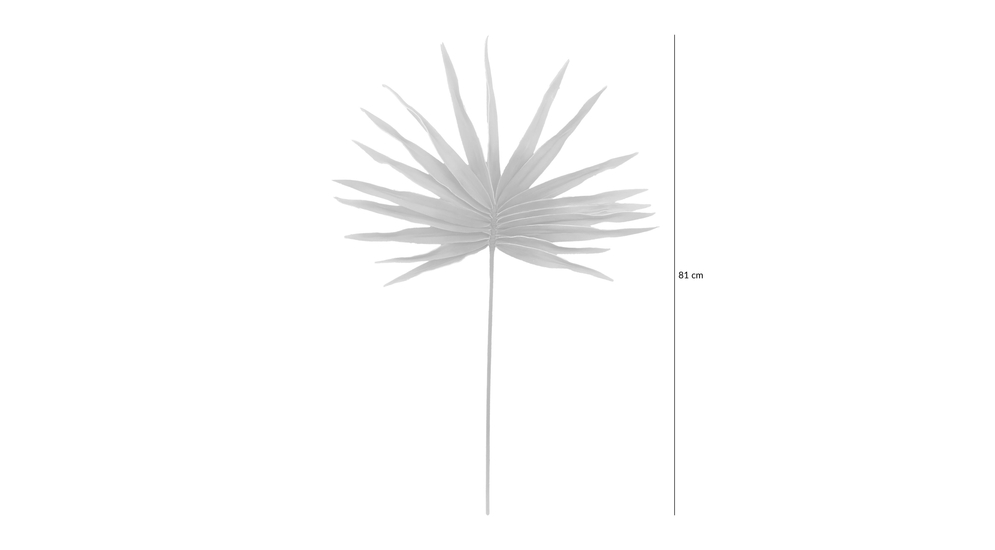Grafika poglądowa - sztuczny kwiat z brązowymi liśćmi 81 cm.
