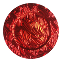 Talerz dekoracyjny podtalerz czerwony 33 cm
