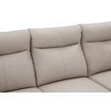 Sofa z funkcją relaks beżowa BARCELONA