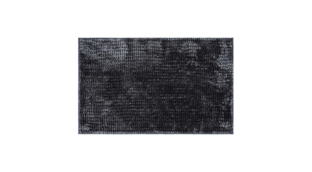 Dywanik łazienkowy ciemnoszary CHENILLE 60x90 cm