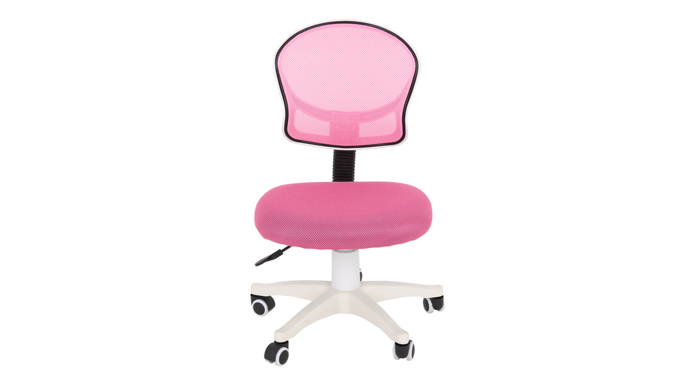 Fotel biurowy różowy LILAC