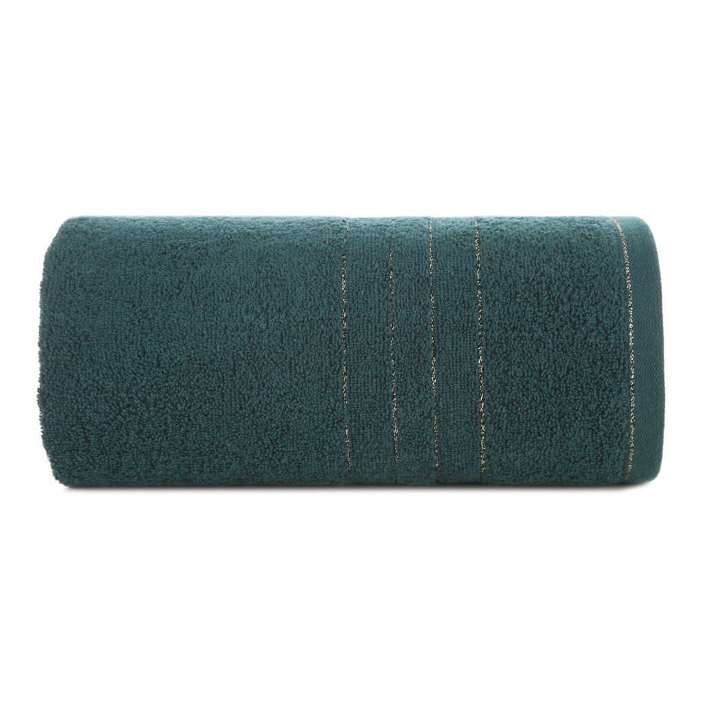 Ręcznik bawełniany do kąpieli ciemnozielony GALA 70x140 cm