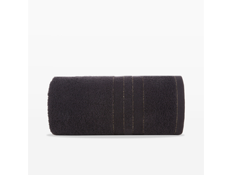 Ręcznik do rąk z bordiurą czarny GALA 30x50 cm
