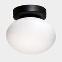 Lampa sufitowa biało-czarna UFO 15 cm