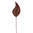 Liść ozdobna rattan brązowy 118 cm