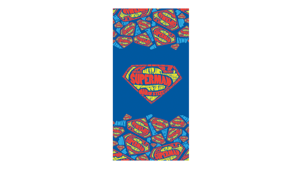 Ręcznik plażowy SUPERMAN 70x140 cm