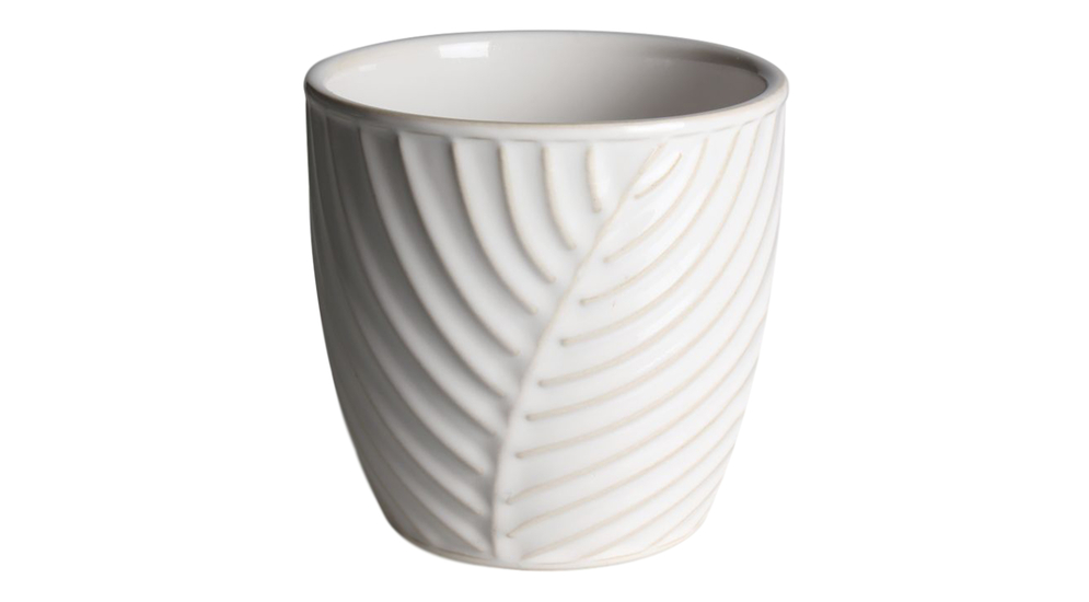 Osłonka ceramiczna kremowa JUNE 13,5 cm
