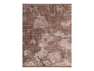 Dywan postarzany brązowy z frędzlami MADELEINE 200x290 cm