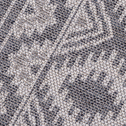 Dywan z frędzlami kremowoszary FLETTE 80x150 cm