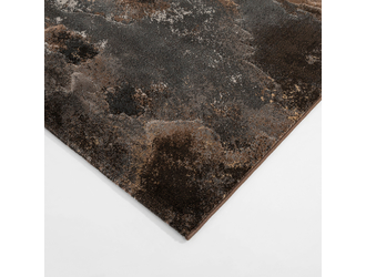 Dywan abstrakcyjny brązowy SORRENTO 160x230 cm