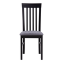 Krzesło drewniane czarne SELET II
